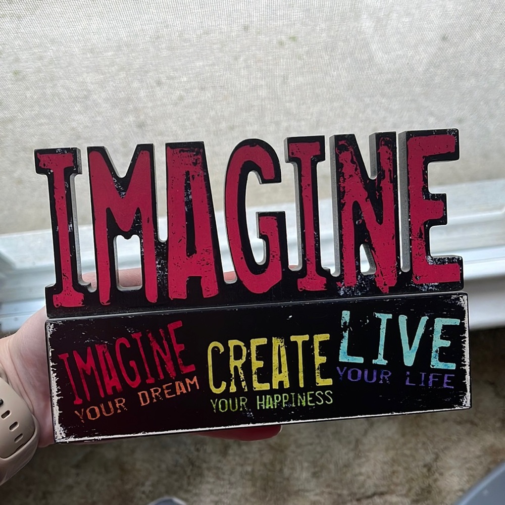 Imagine sign
